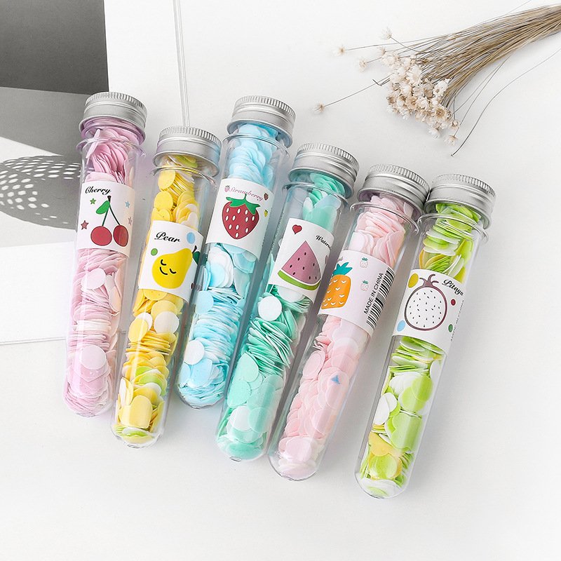 1-Bottle Portable Flower Paper Soap