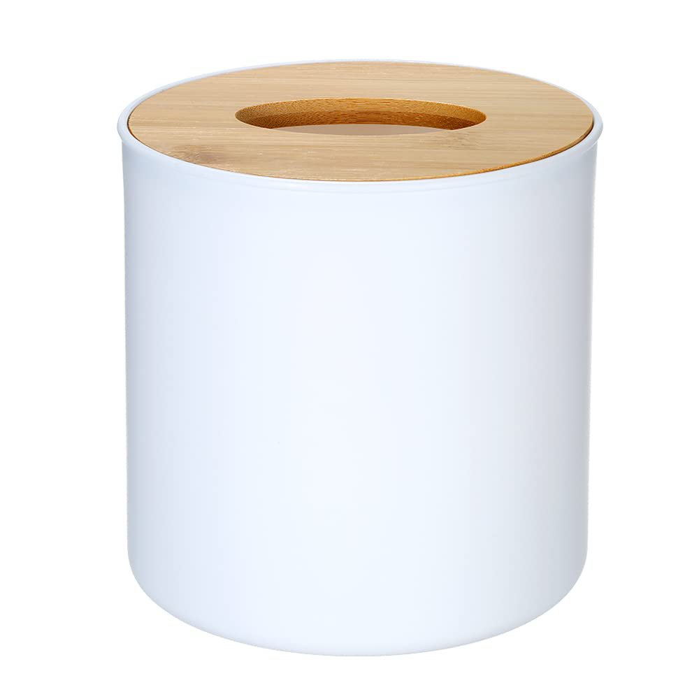 Wooden Cover Plastic Tissue Holder