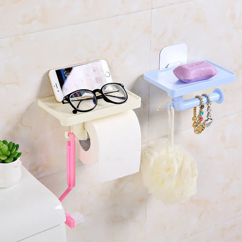 Wall-Mounted Toilet Paper Holder