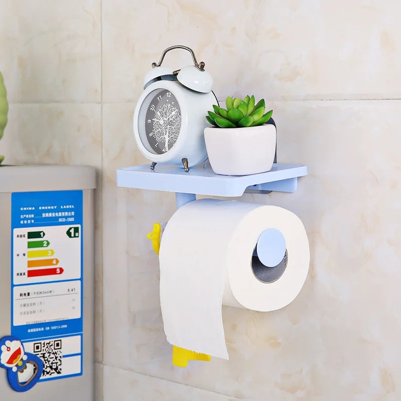 Wall-Mounted Toilet Paper Holder