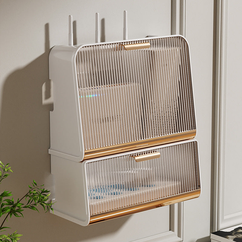 Luxury Wall Mounted Wifi Cabinet Storage Box