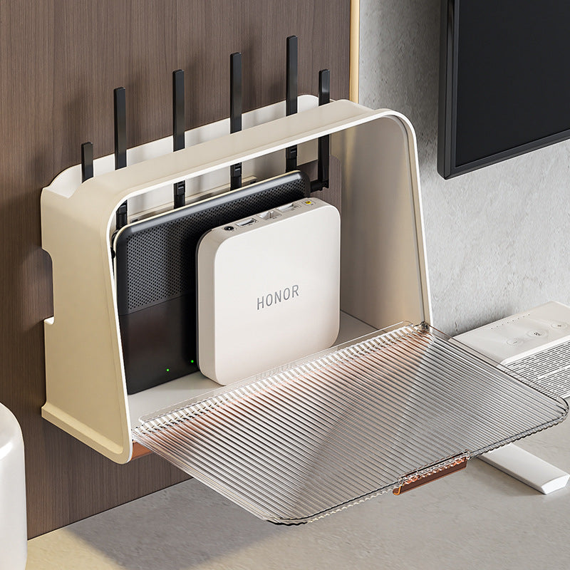 Luxury Wall Mounted Wifi Cabinet Storage Box